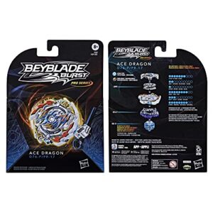 BEYBLADE Burst Pro Series Ace Dragon Spinning Top Starter Pack - Attack Type Battling Game Top with Launcher Toy