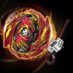 BEYBLADE Burst Pro Series Master Devolos Spinning Top Starter Pack - Balance Type Battling Game Top with Launcher Toy