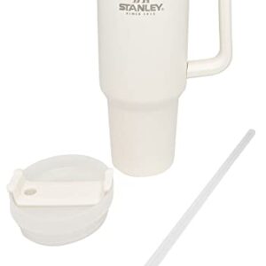 Stanley Adventure Quencher Travel Tumbler 40 oz Pack of 1 Cream Color