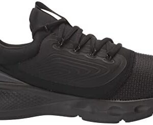 Under Armour Men's Charged Vantage 2 Road Running Shoe, Black (002)/Black, 9