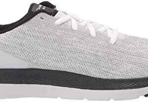 Under Armour Men's Charged Impulse 2 Knit Road Running Shoe, White (100)/Black, 15