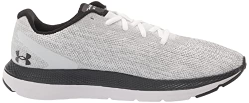 Under Armour Men's Charged Impulse 2 Knit Road Running Shoe, White (100)/Black, 15