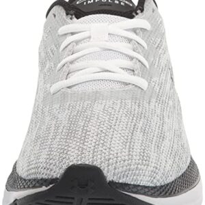 Under Armour Men's Charged Impulse 2 Knit Road Running Shoe, White (100)/Black, 15