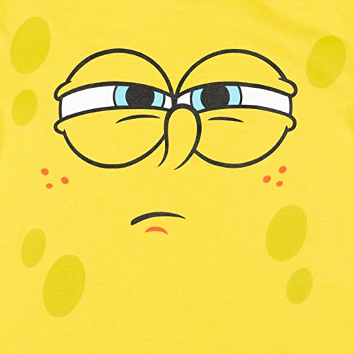 SpongeBob SquarePants Squidward Little Boys 3 Pack T-Shirts Yellow/Blue/Grey 4