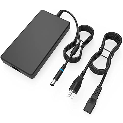 240W 180W Dell AC Adapter Charger for Dell Alienware 13 15 17 R1 R2 R3 R4 Series,Dell Alienware X51 M17 M15 M17X M18X,Dell Precision 7710 7730 7520 M6700 M6800 PA-9E Laptop Charger Power Supply Cord