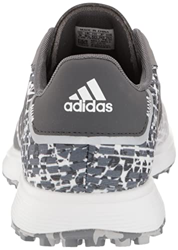 adidas Men's S2G Spikeless Golf Shoes, Footwear White/Grey Three/Grey Two, 9