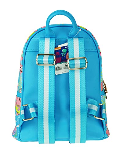 SpongeBob 11" Faux Leather Mini Backpack Featuring Patrick - A21344