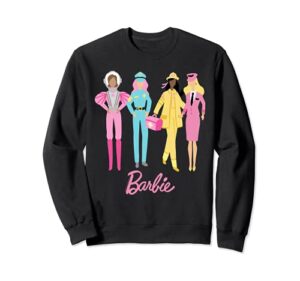 barbie 60th anniversary fashion sweatshirt