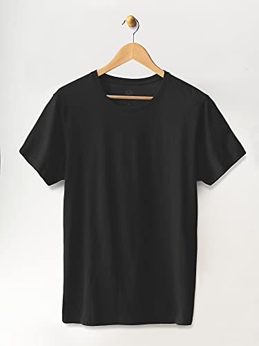 Fruit of the Loom mens Crafted Comfort Artisan Tee (Super Soft, Pima Cotton) T Shirt, Black, X-Large US