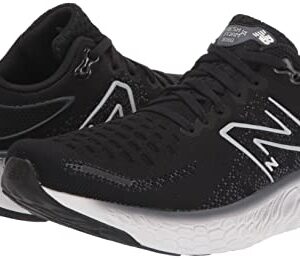 New Balance Men's Fresh Foam X 1080 V12 Running Shoe, Black/Thunder/White, 10.5 Wide