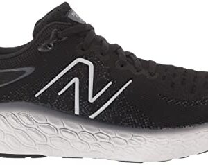 New Balance Men's Fresh Foam X 1080 V12 Running Shoe, Black/Thunder/White, 10.5 Wide