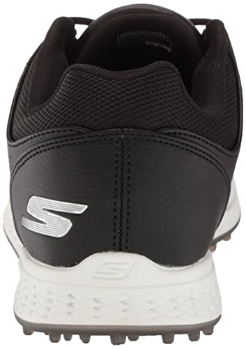 Skechers Men's Pivot Spikeless Golf Shoe, Black, 10.5