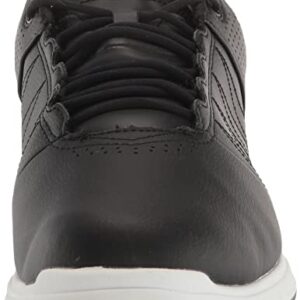 Skechers Men's Pivot Spikeless Golf Shoe, Black, 10.5