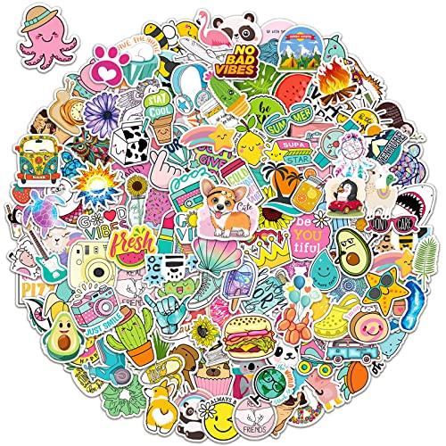 Cute Stickers Bulk 150Pcs Vsco Stickers for Hydroflasks Waterproof Stickers for Kids Cute Stickers for Hydro Flask Water Bottles Scarpbook Sticker Packs for Teens Girls Kids