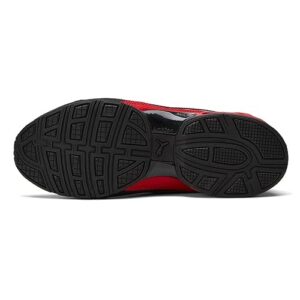 PUMA Viz Runner Sport Running Shoe Mens Running DM US CastlerockHigh Risk RedBlack