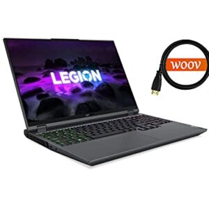 Lenovo Legion 5 Pro Gen 6 AMD Gaming Laptop, 16.0" QHD IPS 165Hz, Ryzen 7 5800H, GeForce RTX 3070 8GB, TGP 140W, Win 10 Home, HDMI Cable Bundle (64GB RAM | 2TB PCIe SSD)