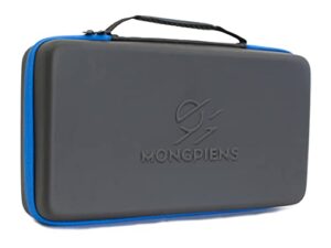 mongpiens bey battling tops soft carrying case waterproof storage box organizer for burst blade spinning top and launcher (large)