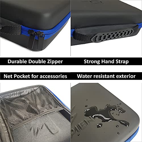 MONGPIENS Bey Battling Tops Soft Carrying Case Waterproof Storage box Organizer for Burst Blade Spinning Top and Launcher (Large)