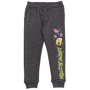 SpongeBob SquarePants Patrick Star Toddler Boys Fleece 2 Pack Jogger Pants 3T Light Grey/Dark Grey