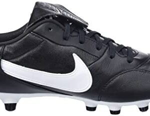 NIKE Men's Football Shoe, Black White, 7.5