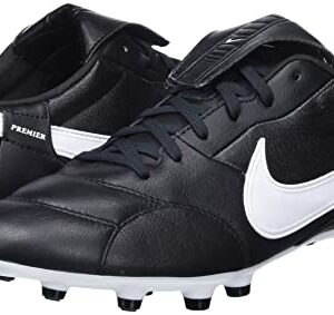 NIKE Men's Football Shoe, Black White, 7.5