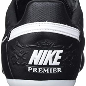 NIKE Men's Football Shoe, Black White, 7.5