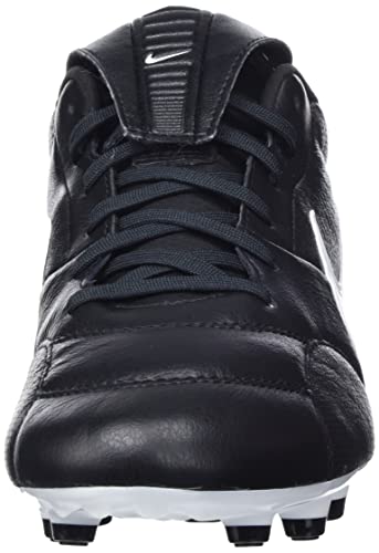 NIKE Men's Football Shoe, Black White, 7.5