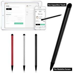 Galand Stylus Pens for Touch Screens,2Pcs Capacitive Pen Touch Screen Stylus Pencil for iPad Tablet Smartphone Red