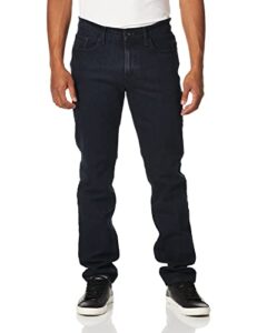 nautica men's 5 pocket slim fit stretch jean, pure dark pacific wash, 40w 34l