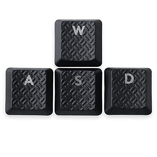 Texture Tactility Backlit Keycaps Replacement for GL Tactile Switch Logitech G813/G815/G913/G915 TKL RGB Mechanical Gaming Keyboard (WASD+Arrow Keys)