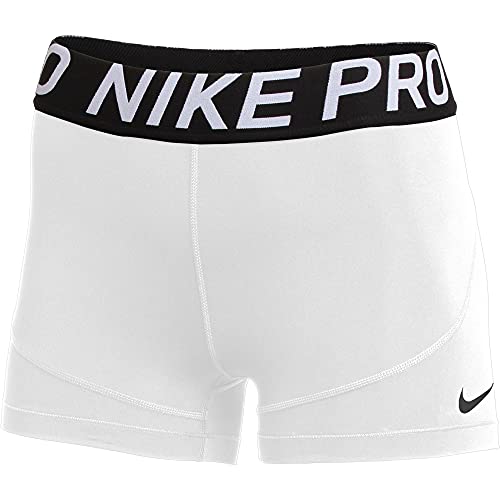 Nike Women's Pro Compression Tights (M, White/Black)