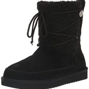 Koolaburra by UGG Women's MICHON Short Fashion Boot, Black, 9