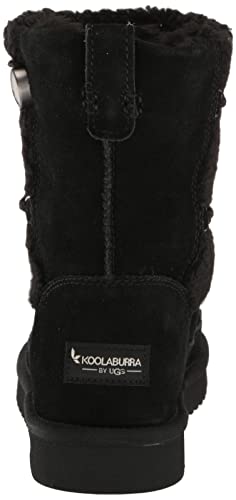 Koolaburra by UGG Women's MICHON Short Fashion Boot, Black, 9