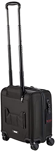 TUMI - Alpha 3 Small Compact 4-Wheeled Briefcase - Black