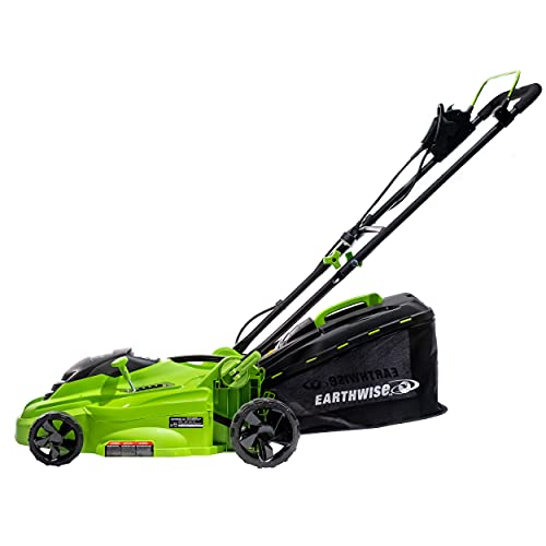 Earthwise 16-Inch 11-Amp Corded Electric Walk-Behind Lawn Mower