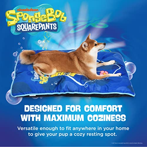 SpongeBob SquarePants for Pets Bikini Bottom Napper Dog Bed | Durable Washable Dog Bed from SpongeBob Plush Washable Dog Bed | Soft and Plush Dog Bed, SpongeBob Dog Bed, Bed for Dogs, Cute Dog Bed