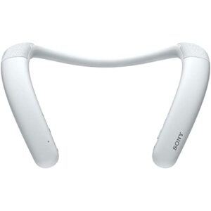 sony srs-nb10 wireless neckband speaker waterproof ipx4, hands-free calling, microphone on off button, multi-point connection / 2021 mode (white)