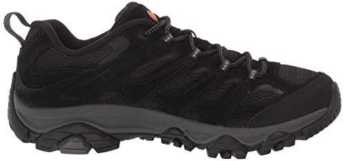 Merrell mens Moab 3 Hiking Shoe, Black Night, 10.5 Wide US