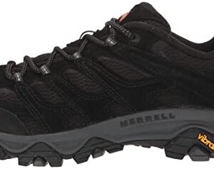 Merrell mens Moab 3 Hiking Shoe, Black Night, 10.5 Wide US