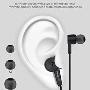 PALOVUE USB Type C Headphones in Ear Earphones Earbuds with Mic and Volume Control Compatible for Google Pixel Samsung Oneplus Huawei Sony MacBook SoundFlow