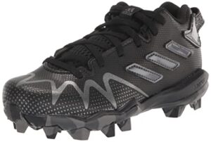 adidas freak spark md-team football shoe, black/night metallic/black, 13 us unisex little kid