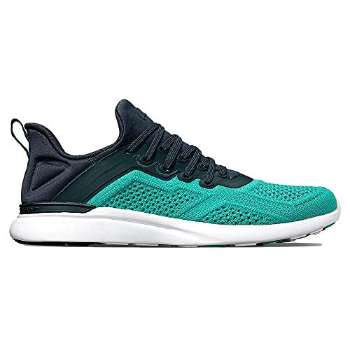 Athletic Propulsion Labs APL Women's Techloom Tracer, (7, Midnight Jungle/Tropical Green/White, Numeric_7)