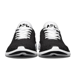 APL: Athletic Propulsion Labs Women's Techloom Phantom Sneakers, Black/White/White, 8