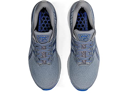 ASICS Men's GT-2000 10 Running Shoes, 11, Sheet Rock/Electric Blue