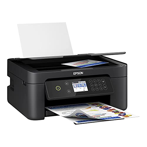 Epson Expression Home XP 4000 Series Wireless All-in-One Color Inkjet Printer/Print, Copy, Scan/White (Renewed)