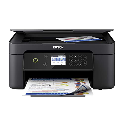 Epson Expression Home XP 4000 Series Wireless All-in-One Color Inkjet Printer/Print, Copy, Scan/White (Renewed)