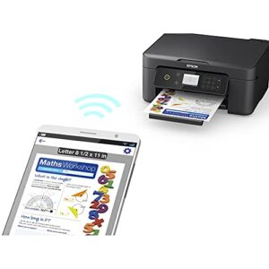 Epson Expression Home XP 4000 Series Wireless All-in-One Color Inkjet Printer/Print, Copy, Scan/White (Renewed)