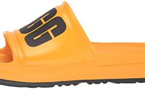 UGG Men's Wilcox Slide Sandal, Saffron, 13