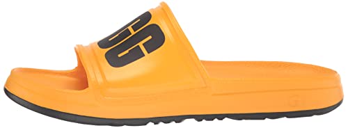 UGG Men's Wilcox Slide Sandal, Saffron, 13