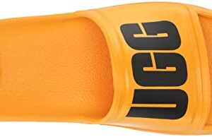 UGG Men's Wilcox Slide Sandal, Saffron, 13